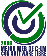 Mejor Web de 2009 de Castilla-La Mancha con Software Libre