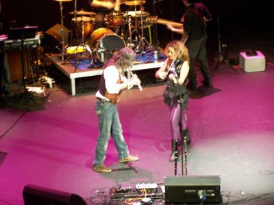 Judith y José Carlos Molina presentaron su espectáculo “Rock Celta Made in La Mancha” en Manzanares