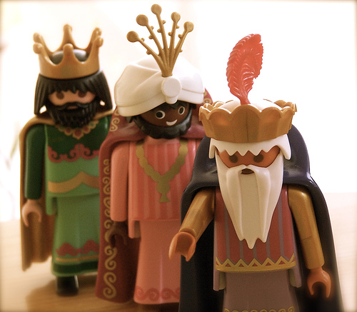 Los reyes magos de playmobil