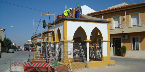 El Ayuntamiento de Pozuelo de Calatrava acometerá  las obras de rehabilitación de la Ermita de la Plaza de la Cruz 