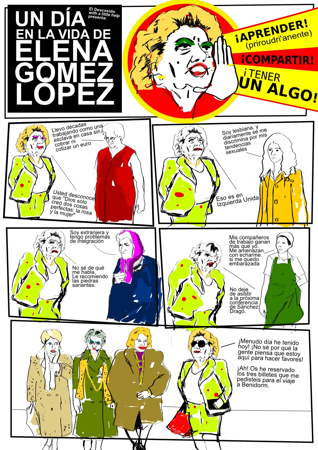 Un día en la vida de Elena Gómez López