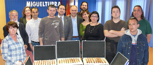 Clausura del curso de “Fabricación piezas instrumentos musicales viento-madera y viento-metal con madera de Brezo”