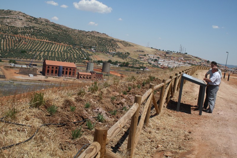 Mirador en la cúspide del Terri
