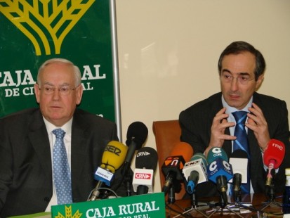 Luis Díaz Zarco (izquierda) y Miguel Ángel Calama