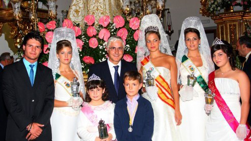 Barreda con la Virgen en Socuéllamos