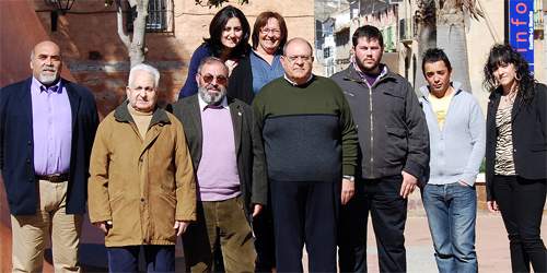 La candidatura del PSOE integra a personas que representan a distintos sectores de la población granatuleña