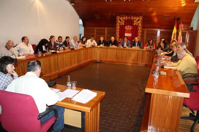 Imagen del último Pleno municipal