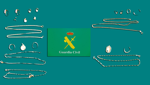 La Guardia Civil detiene a cuatro personas como supuestas autoras de varios hurtos de joyas en domicilio