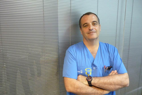 El cirujano Ricardo Pardo