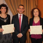 Premiadas Mancha Centro premios Col Enfermería con director Enf