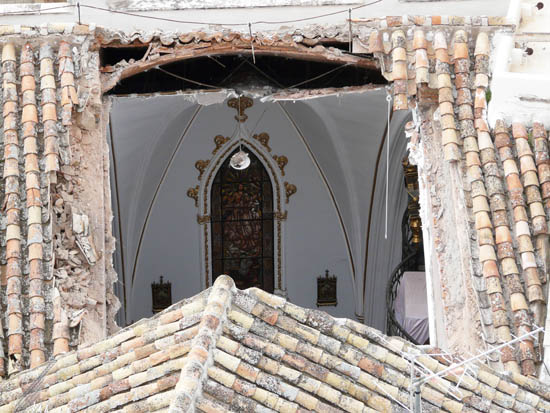 Ermita de Veracruz derrumbe tejado (2)