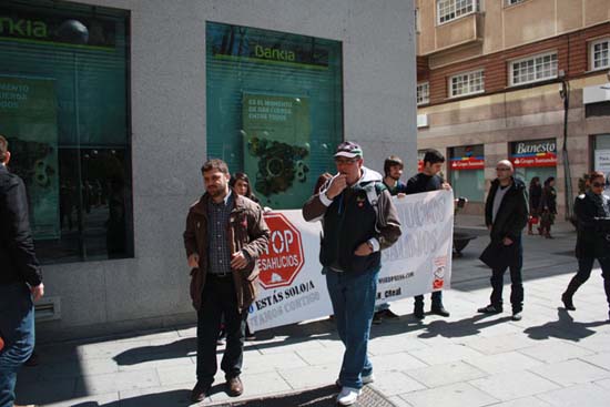 Protesta en favor de José Ramón organizada el pasado 3 de abril