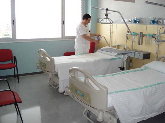Habitación de hospitalización Mancha Centro