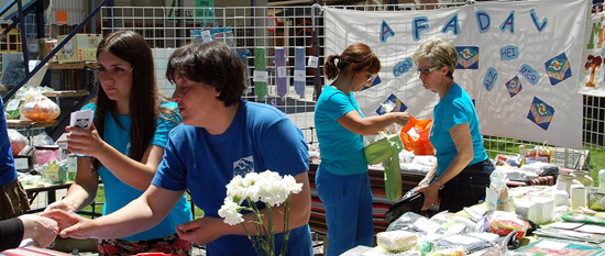 Tómbola de AFADAL. Foto: Juan Moya