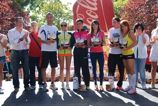 Ganadores y ganadoras XVII Medio Maratón