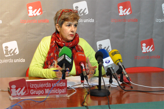 Carmen Soánez en rueda de prensa
