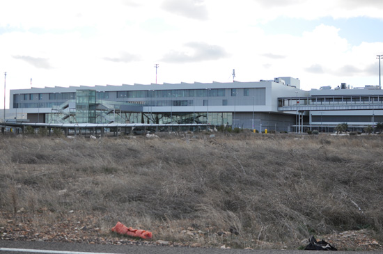 Aeropuerto de Ciudad Real. Foto de archivo