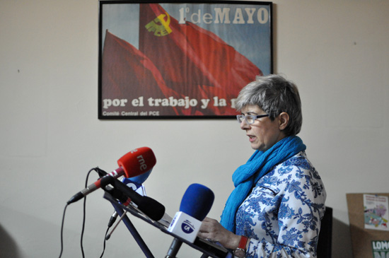 Carmen Soánez, concejala de IU