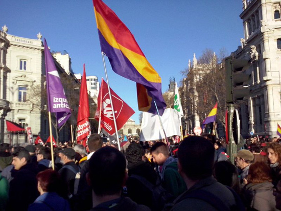 Marchas de la Dignidad - 22M de 2014 en Madrid