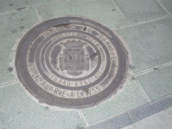 Placa identificativa de la fundación de Ciudad Real