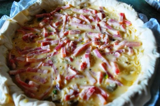 Quiche de beicon