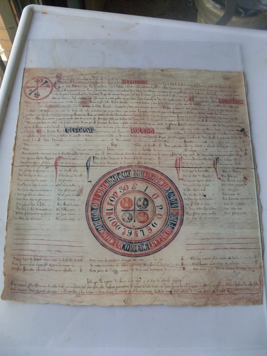 Carta Puebla fundacional de 1255. Edición facsímil, 1984