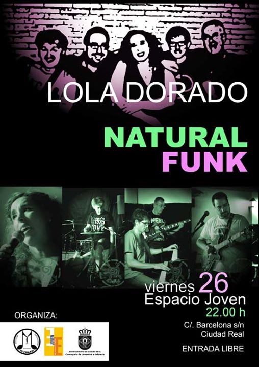 lola dorado y natural funk