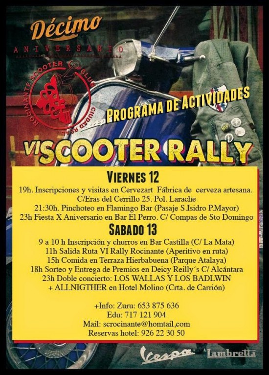 scooter rally rocinante