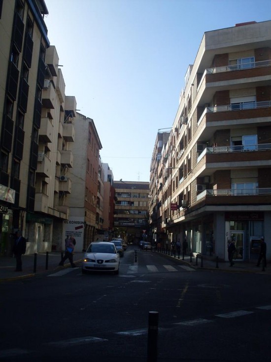 Calle de Juan II desde el Mercado Municipal