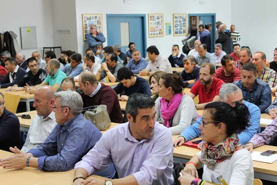 Asamblea de trabajadores de Elcogas (Foto de archivo)