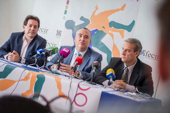 presentacion de fecirsport en la sede de fecir con carlos marin