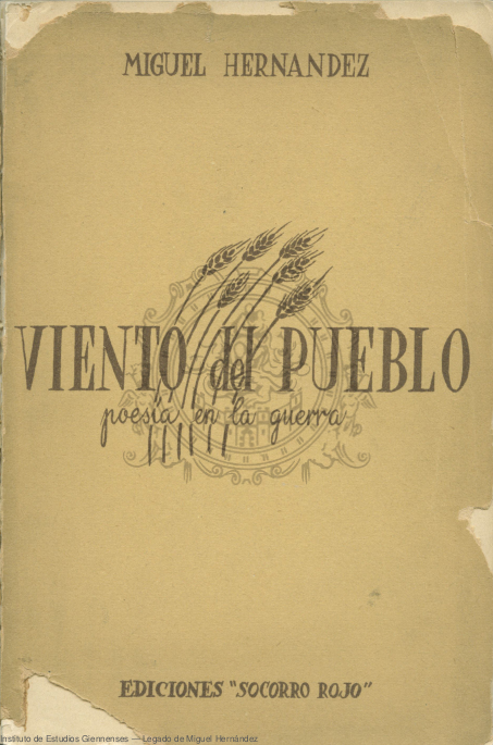 1937. Fuente_ Legado de miguel Hernández