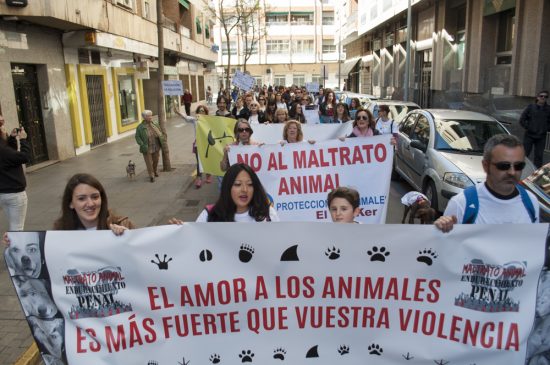 manifestación contra el maltrato animal 10