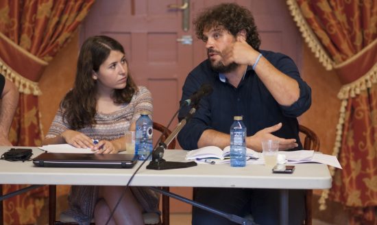 Teresa Castillo y Francisco Trillo, miembros de la Mesa de Coordinación de Ganemos