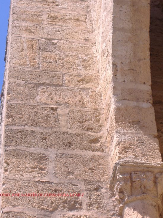 Algunas marcas de cantero en la Puerta de Toledo 