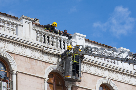 bomberos plaza mayor cornisa - 2