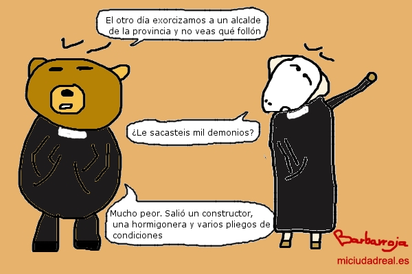 Exorcismo a la alcaldía