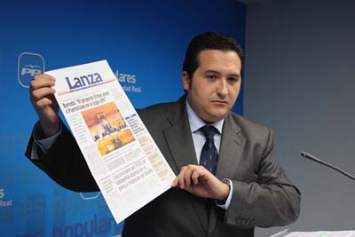 Lucas-Torres, en rueda de prensa