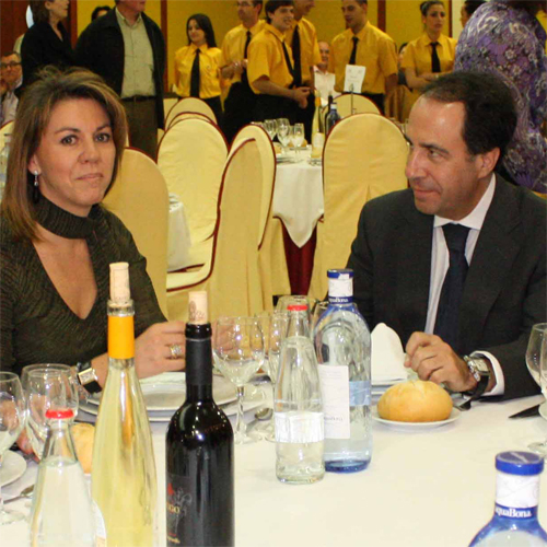 María Dolores de Cospedal y Arturo Mesa