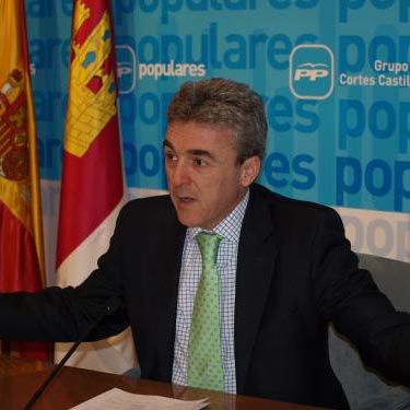 Leandro Esteban, en rueda de prensa