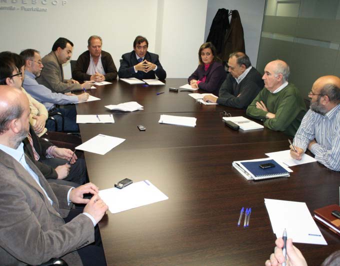 Reunión de los agentes sociales en Puertollano