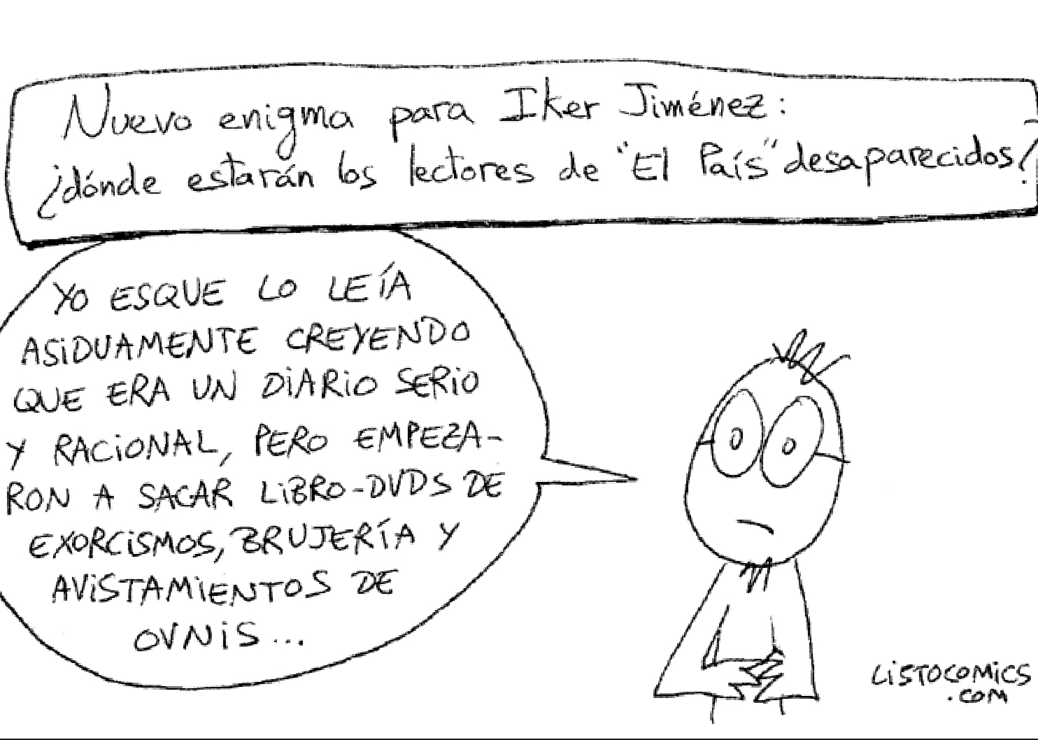 Viñeta de El Listo. www.listocomics.com. Viñeta de El Listo. www.listocomics.com.