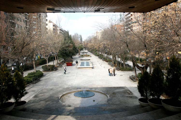 Paseo de San Gregorio, en Puertollano