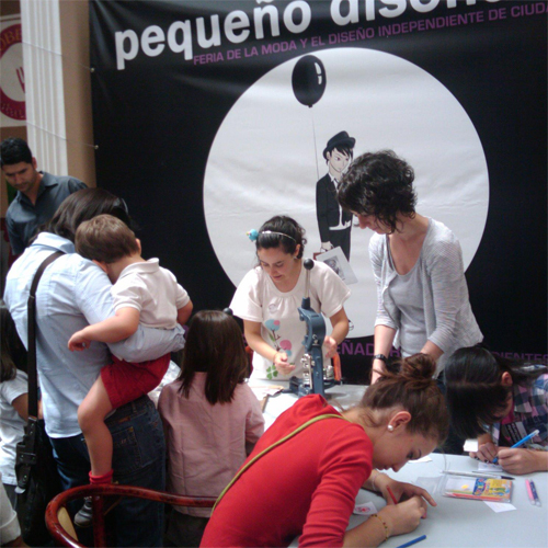 La organización de Pequeño Diseñarte calcula que más de 6.500 personas han disfrutado de la Feria este fin de semana