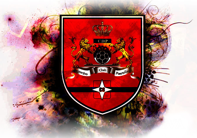 Nuevo escudo del flamante CD Puertollano