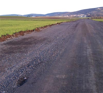 Aspecto de las obras llevadas a cabo por el Ayuntamiento