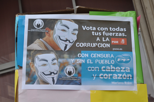 Plaza Mayor: amanece que no es poco ante la amenaza de mítines y relámpagos 