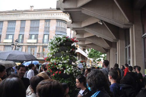 Concentración en la Plaza Mayor de Ciudad Real