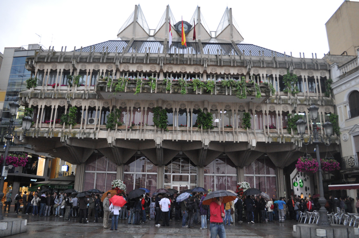 Concentración en la Plaza Mayor de Ciudad Real