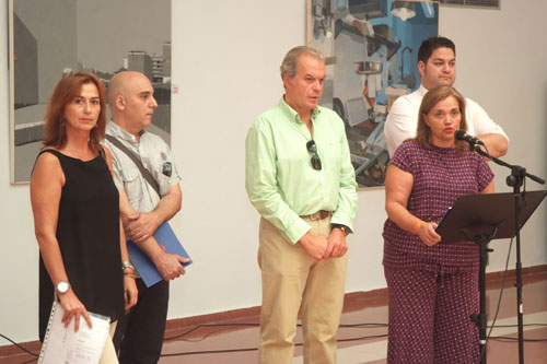 Imagen de la inauguración de la exposición